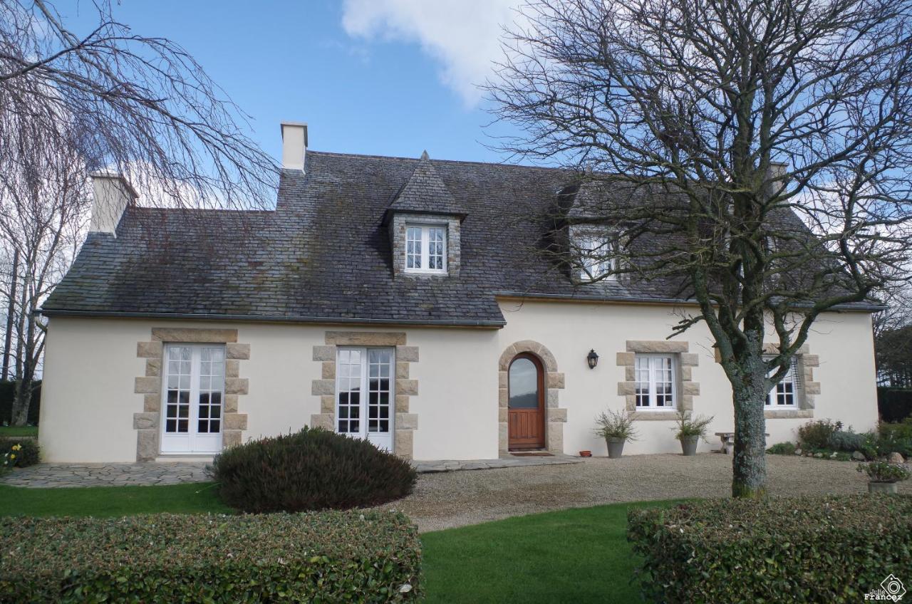 Bed and Breakfast Le Trégonnec Plouvorn Exterior foto